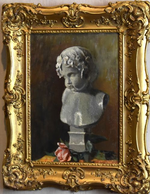 FRENCH STILL LIFE OIL PAINTING - ADDITIONAL PHOTO 2