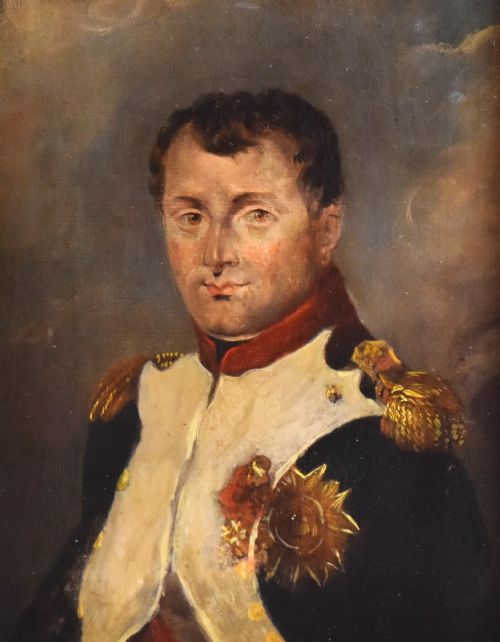 OIL PAINTING PORTRAIT OF NAPOLEON - ADDITIONAL PHOTO 3