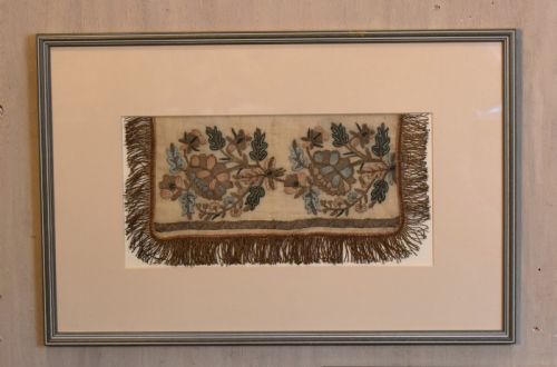 THREE FRAMED EARLY NEEDLEWORKS - ADDITIONAL PHOTO 1