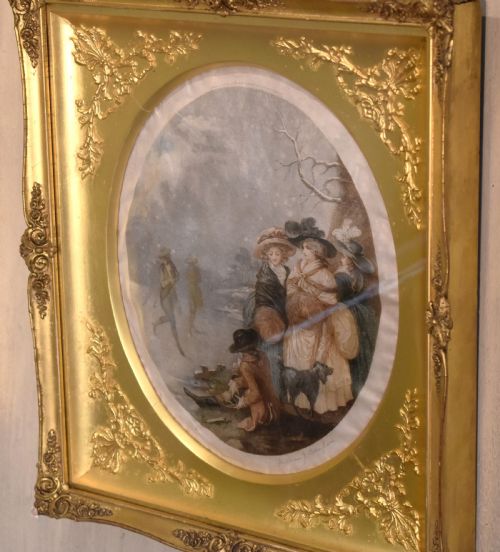 PAIR OF PRINTS WITH SUPERB GILT FRAMES - ADDITIONAL PHOTO 3