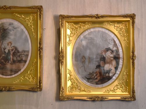 PAIR OF PRINTS WITH SUPERB GILT FRAMES - ADDITIONAL PHOTO 5
