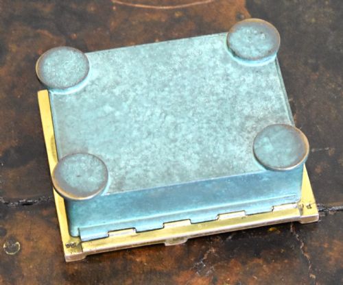 AUSTRIAN BRONZE ART DECO PERIOD BOX - ADDITIONAL PHOTO 2