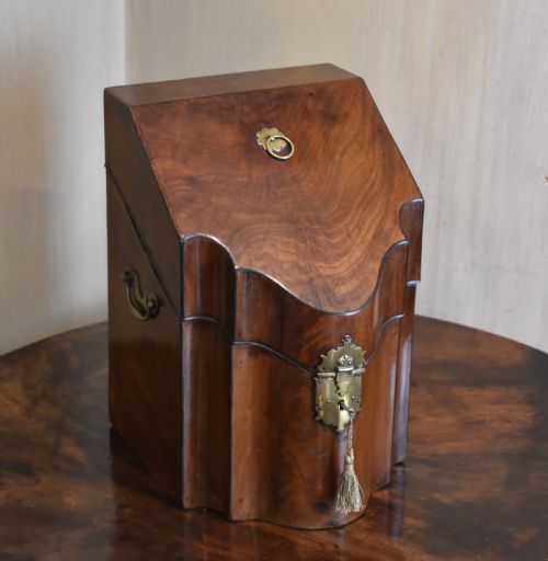 Georgian Mahogany Knife Box