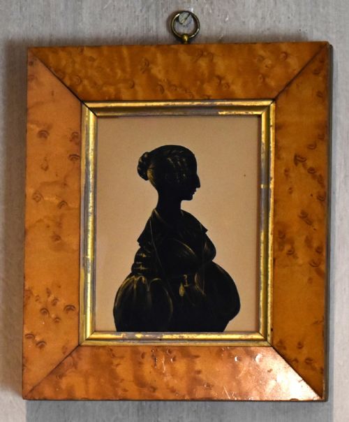 LATE REGENCY SILHOUETTE OF A LADY - ADDITIONAL PHOTO 1