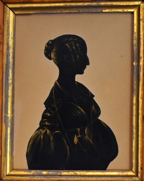 LATE REGENCY SILHOUETTE OF A LADY - ADDITIONAL PHOTO 2