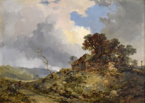 LANDSCAPE OIL PAINTING BY EDMUND JOHN NEIMANN - ADDITIONAL PHOTO 4