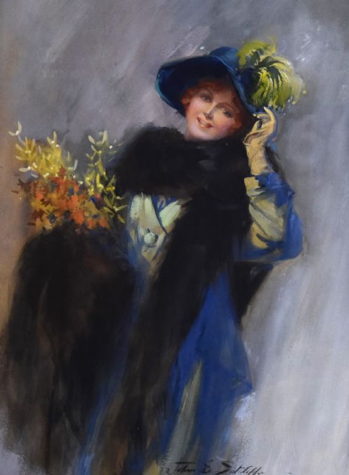 WATERCOLOUR BY JOHN E SUTCLIFFE 18761923 - ADDITIONAL PHOTO 2