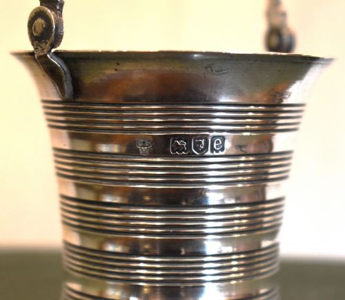 SOLID SILVER CREAM PAIL - ADDITIONAL PHOTO 3