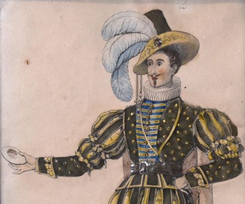 NINETEENTH CENTURY TINSEL PRINT - ADDITIONAL PHOTO 3