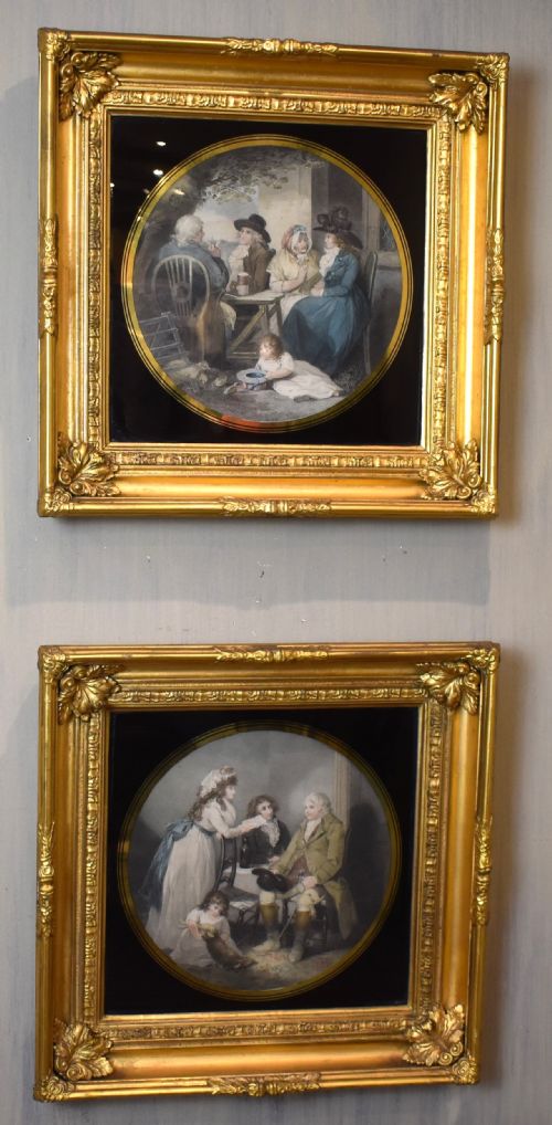 FINE PAIR OF PRINTS AFTER GEORGE MORLAND - ADDITIONAL PHOTO 3