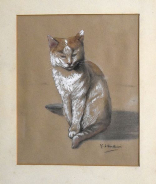 WATERCOLOUR OF A CAT BY MEHANKINSON - ADDITIONAL PHOTO 2