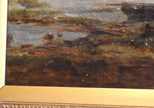 A SUNNY AFTERNOON ON THE EXE OIL PAINTING BY WILLIAM WILLIAMS OF PLYMOUTH - ADDITIONAL PHOTO 4