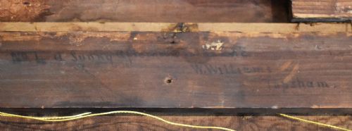 A SUNNY AFTERNOON ON THE EXE OIL PAINTING BY WILLIAM WILLIAMS OF PLYMOUTH - ADDITIONAL PHOTO 6