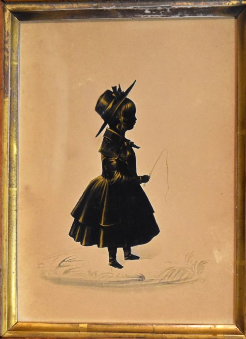 LATE REGENCY SILHOUETTE OF A CHILD - ADDITIONAL PHOTO 2