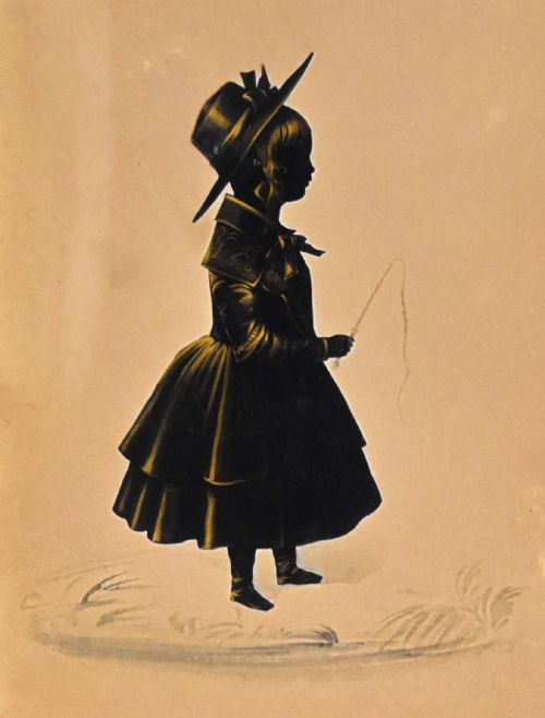 LATE REGENCY SILHOUETTE OF A CHILD - ADDITIONAL PHOTO 3
