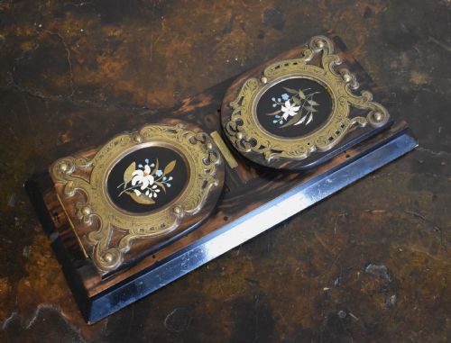 fine quality parkins and gotto book slide - CATEGORY: ANTIQUE MISCELLANEOUS - DATED 1860