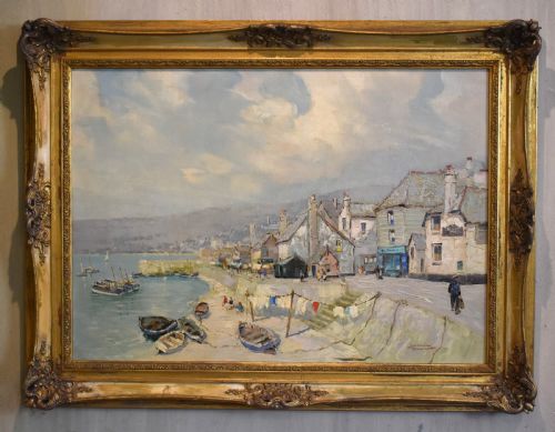 OIL PAINTING OF ST IVES BY GODWIN BENNETT - ADDITIONAL PHOTO 6