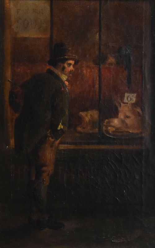 VICTORIAN ENGLISH SCHOOL OIL PAINTING - ADDITIONAL PHOTO 3