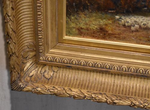 AUTUMN OIL PAINTING BY ALEXANDER COUTTS FRASER - ADDITIONAL PHOTO 6