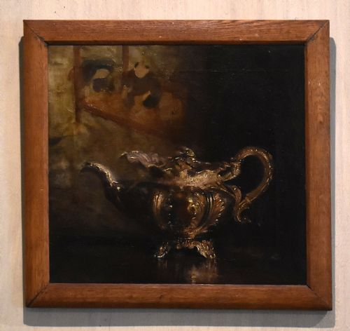 STILL LIFE OIL PAINTING BY WILLIAM CHARLES PENN 18771968 - ADDITIONAL PHOTO 1