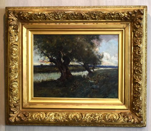 LANDSCAPE OIL PAINTING BY WELLWOOD RATTRAY - ADDITIONAL PHOTO 3