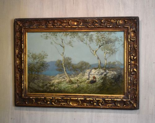 Landscape Oil Painting by Lewis Charles Powles