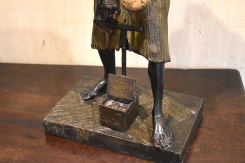 BRONZE OF AN ARAB MERCHANT BY ARTHUR WAAGEN - ADDITIONAL PHOTO 4