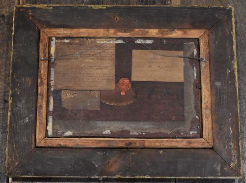 FINE OIL PAINTING OF A MONKEY JUDGE BY EDMUND BRISTOW 17871876 - ADDITIONAL PHOTO 3