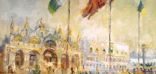 OIL PAINTING OF VENICE BY BASIL NUBEL 19231981 - ADDITIONAL PHOTO 6