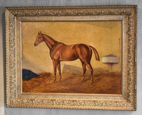 HORSE OIL PAINTING JOSHUA BY GEORGE PAICE 18541925 - ADDITIONAL PHOTO 1