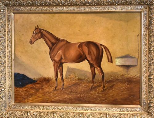 HORSE OIL PAINTING JOSHUA BY GEORGE PAICE 18541925 - ADDITIONAL PHOTO 2