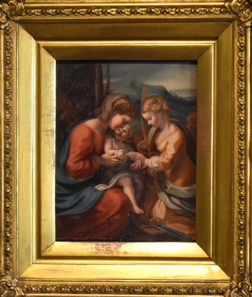 SUPERB ITALIAN WATERCOLOUR AFTER CORREGGIO - ADDITIONAL PHOTO 1