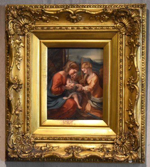 SUPERB ITALIAN WATERCOLOUR AFTER CORREGGIO - ADDITIONAL PHOTO 2
