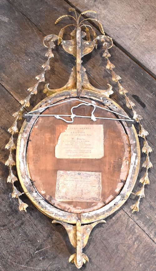 FINE GEORGIAN GILTWOOD MIRROR - ADDITIONAL PHOTO 5