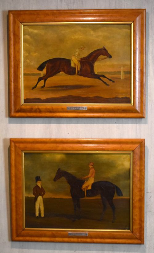 A PAIR OF PAINTED PRINTS AFTER JOHN FREDERICK HERRING SNR - ADDITIONAL PHOTO 1