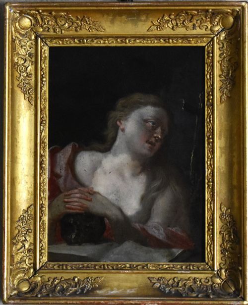 FINE PAIR OF ITALIAN RELIGIOUS OIL PAINTINGS - ADDITIONAL PHOTO 2