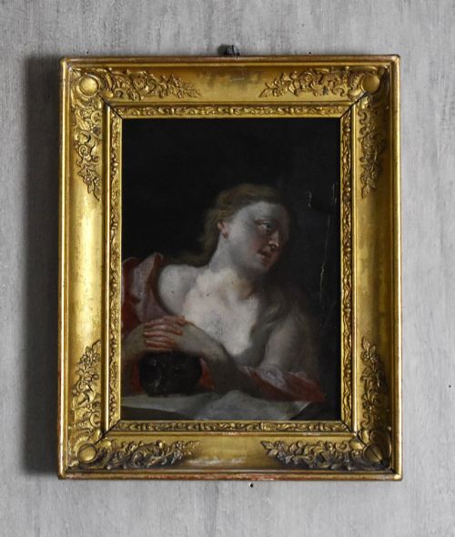 FINE PAIR OF ITALIAN RELIGIOUS OIL PAINTINGS - ADDITIONAL PHOTO 3