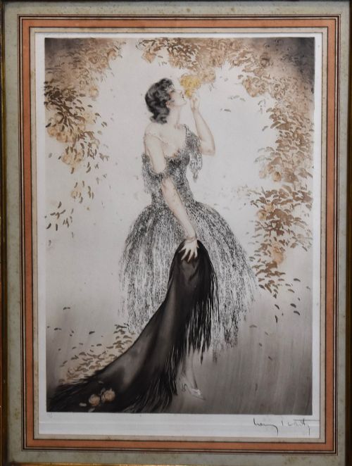 FINE SET OF THREE PRINTS BY LOUIS ICART - ADDITIONAL PHOTO 3