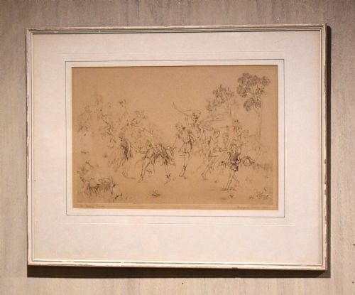 ‘A Fairy Revel’ Print by Marjorie L Davies (1906-2007)