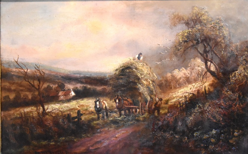 ‘On the Sussex Downs’ landscape oil painting View IV