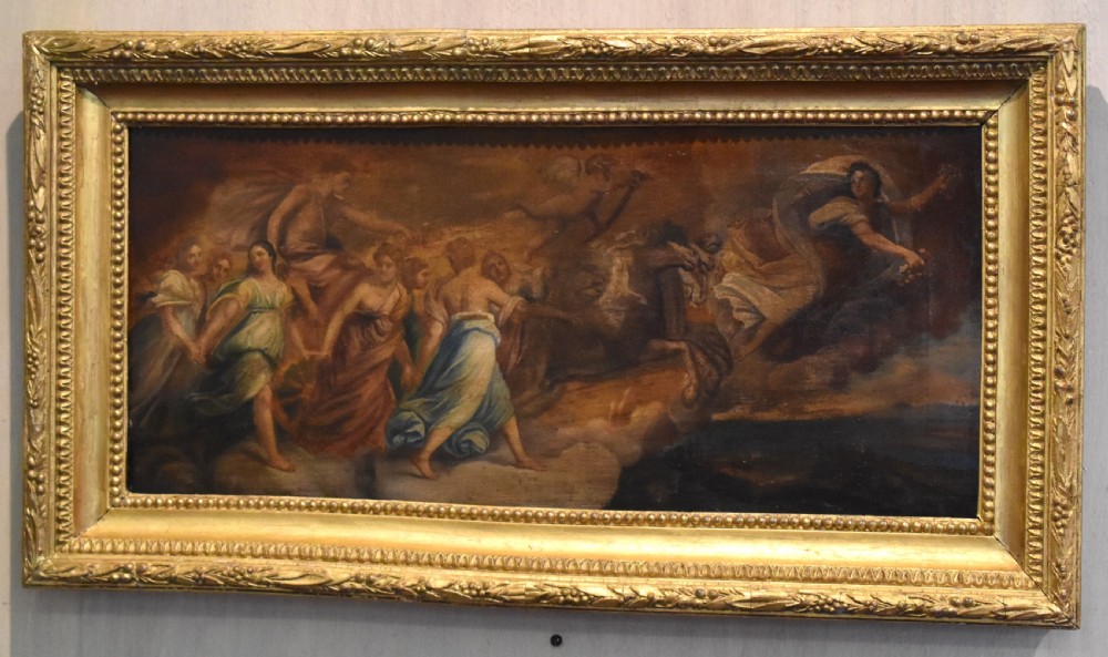 Oil painting ‘Aurora’ after Guido Reni  View II