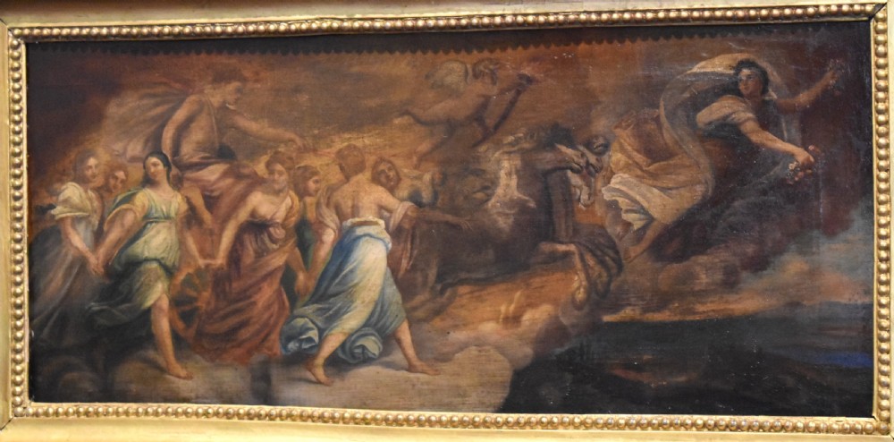 Oil painting ‘Aurora’ after Guido Reni  View III