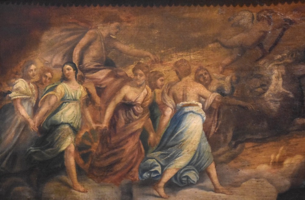 Oil painting ‘Aurora’ after Guido Reni  View IV
