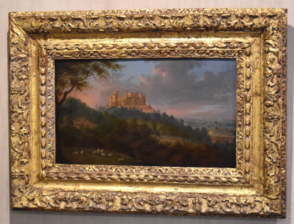 Landscape oil painting of Belvoir Castle View II