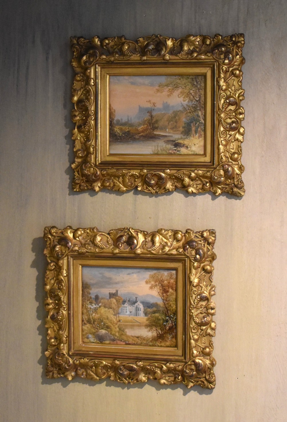 A fine pair of watercolour paintings by James Burrell Smith