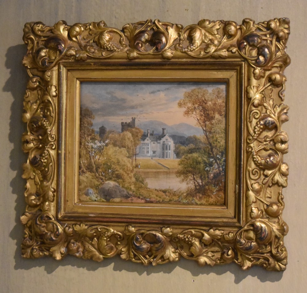 A fine pair of watercolour paintings by James Burrell Smith View II