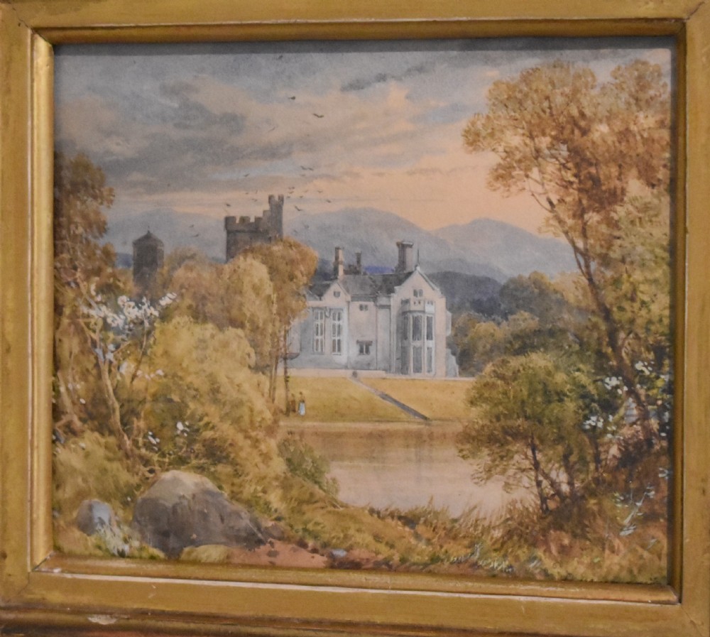 A fine pair of watercolour paintings by James Burrell Smith View III