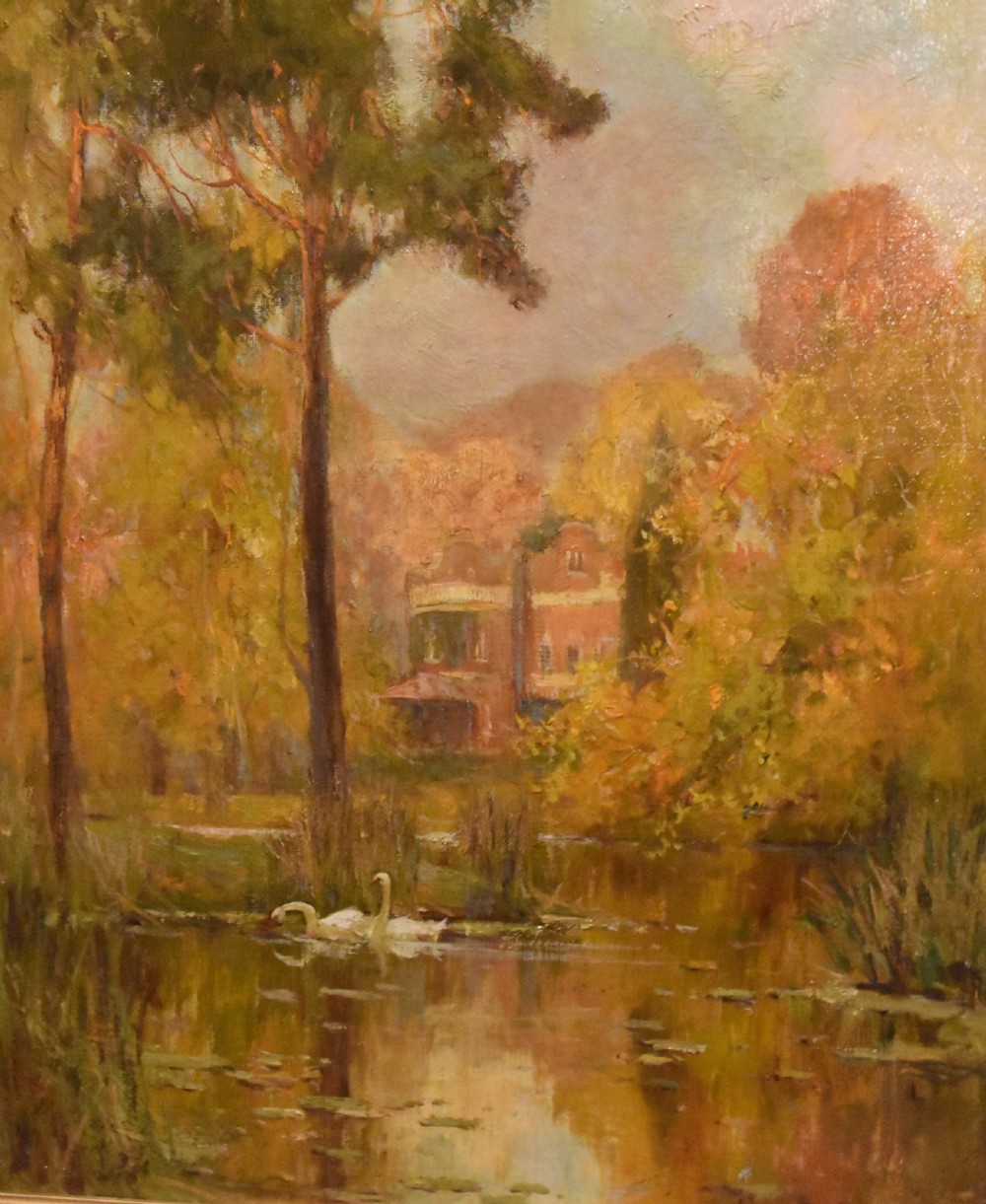 Autumnal oil painting by Adam E Proctor View IV