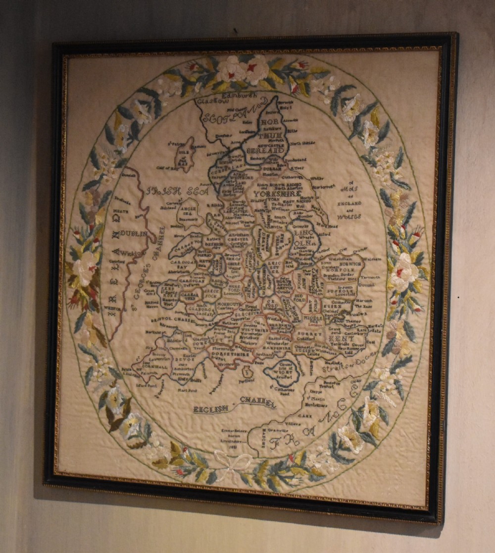 Fine William IV map sampler