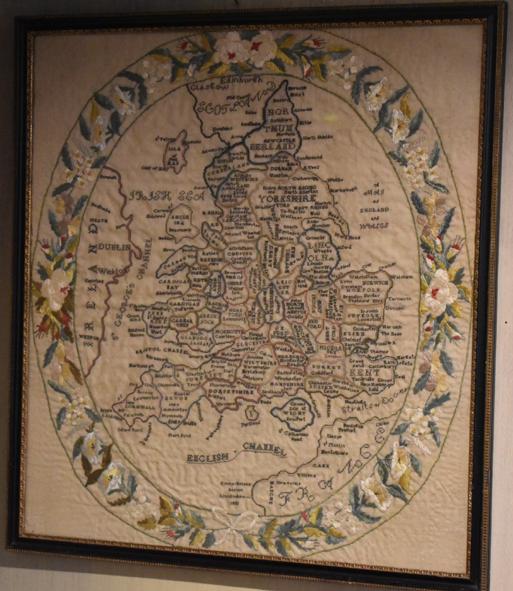Fine William IV map sampler View II